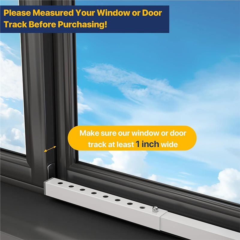 T19C 2Pcs Adjustable Window Lo - Window Lock Bar ulasan dan harga