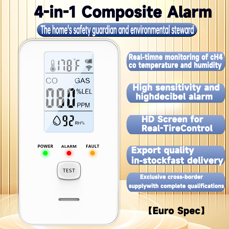 4 In 1 Gas Detector Carbon Mon - Co Detector Plug ulasan dan harga