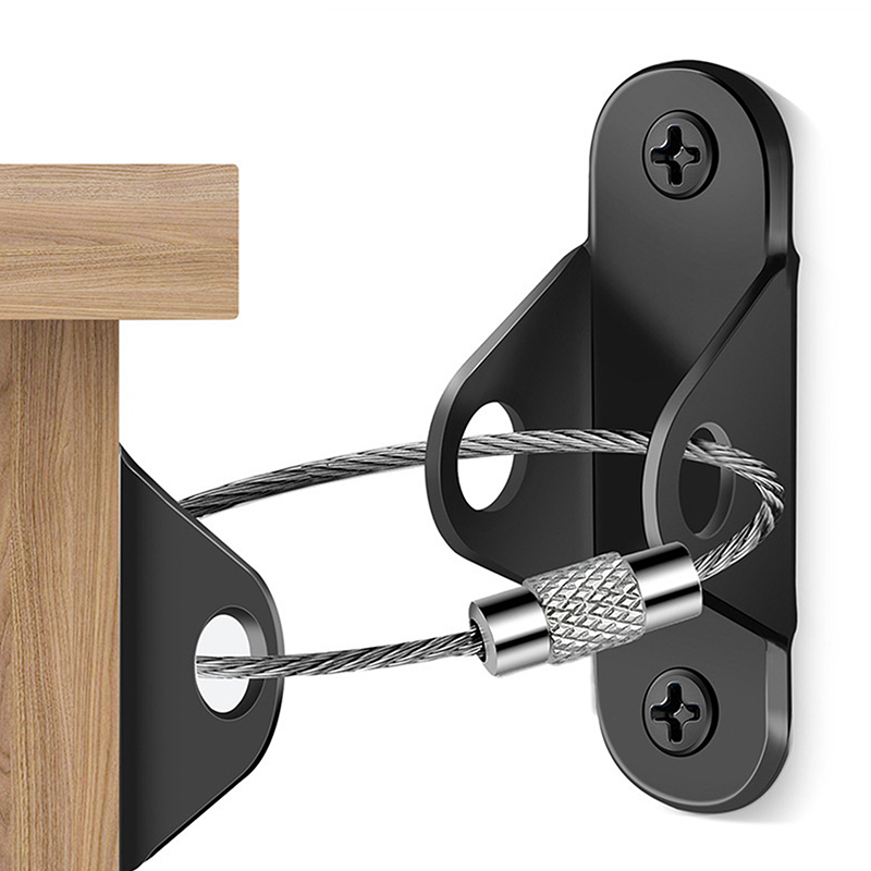 1Set Furniture Anchors Anti Ti - Earthquake Anchor Strap ulasan dan harga