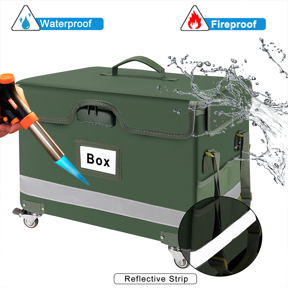 Fireproof Storage Box Safe Doc - Fire Safe Document ulasan dan harga